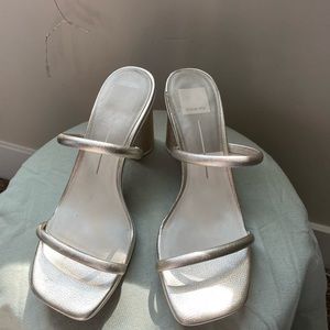 Dolce Vita, gold mule/ heel